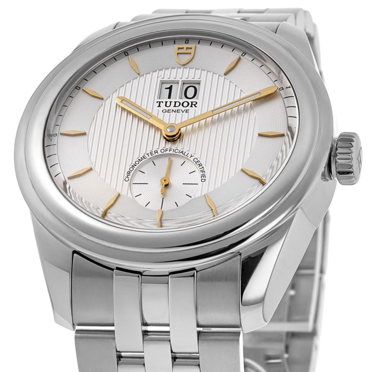 Tudor Glamour Double Date M57100-0002 Stainless Steel 2