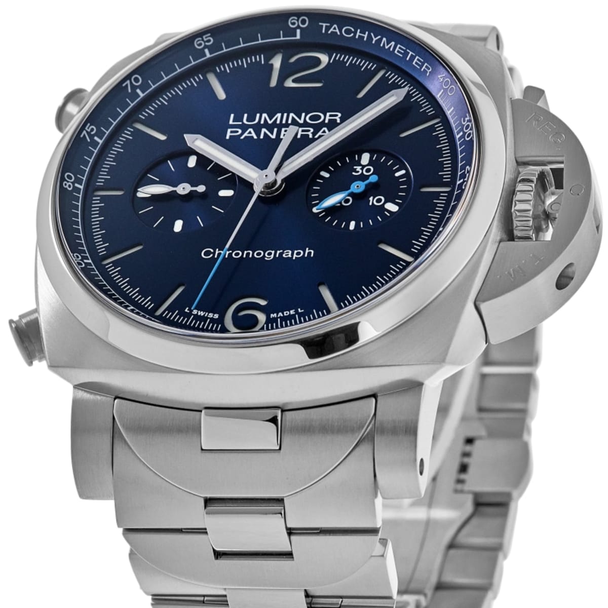 Panerai Luminor Chrono PAM01110 Stainless Steel 2