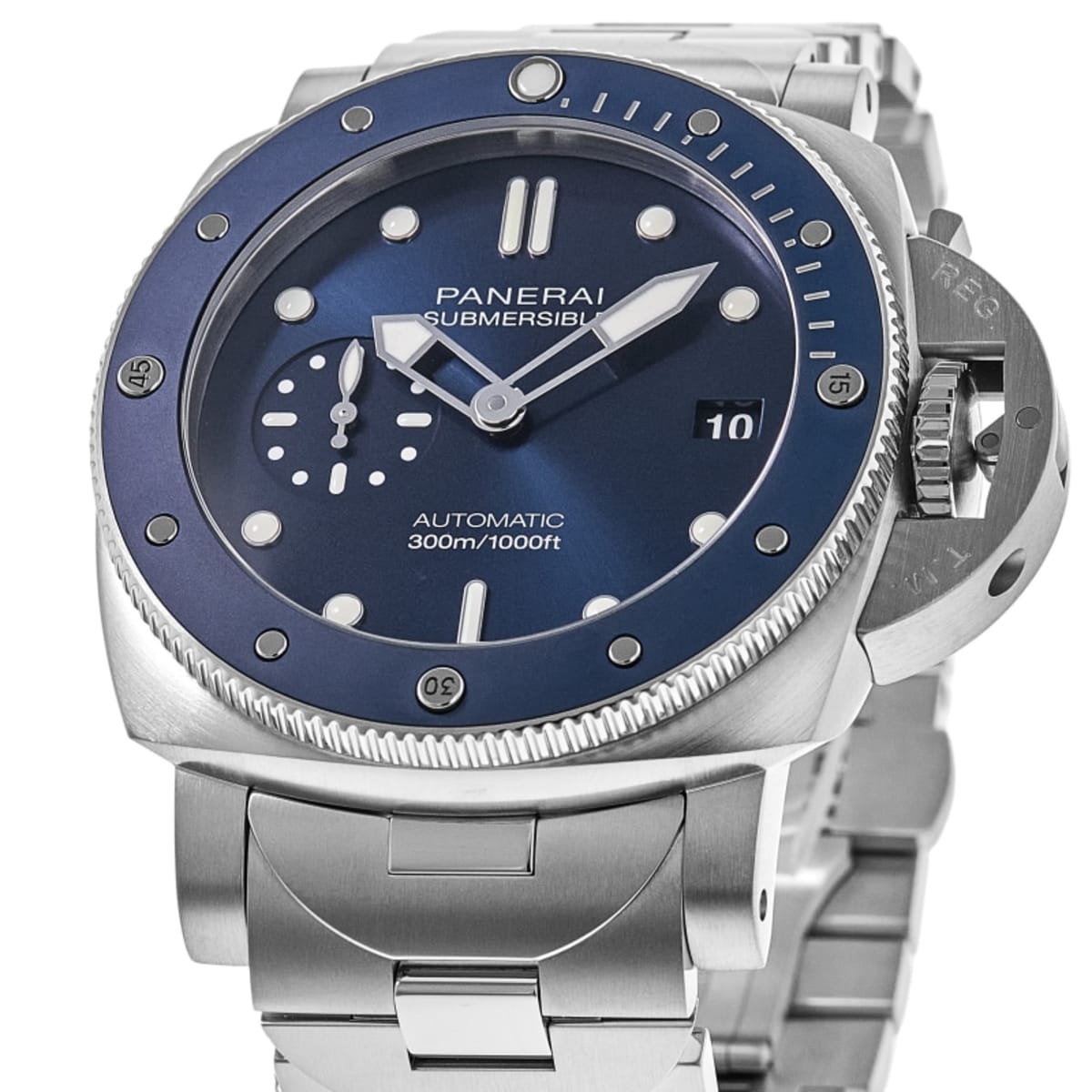 Panerai Submersible Blu Notte PAM02068 Stainless Steel 2