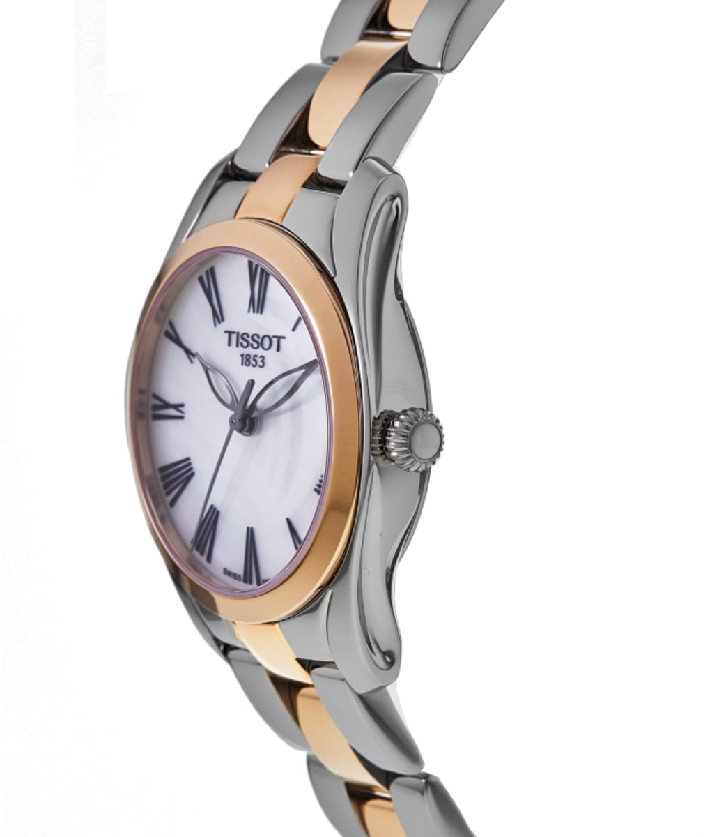 Tissot T-Wave T112.210.22.113.01 Rose Gold & Stainless Steel 2