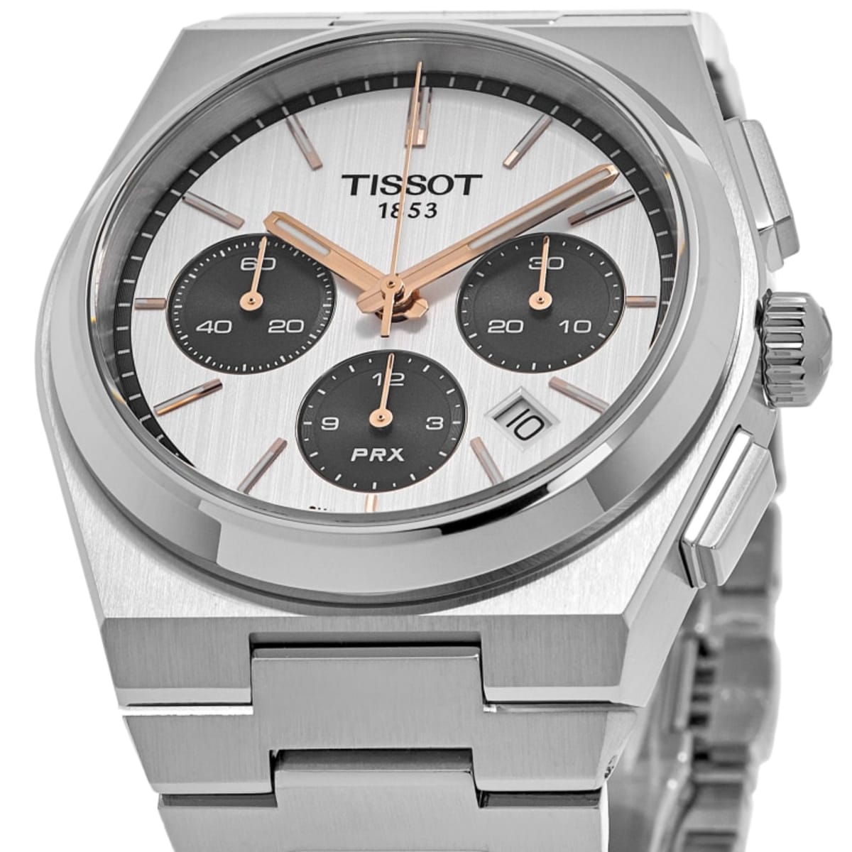 Tissot PRX Automatic Chronograph T137.427.11.011.00-SD Stainless Steel 2
