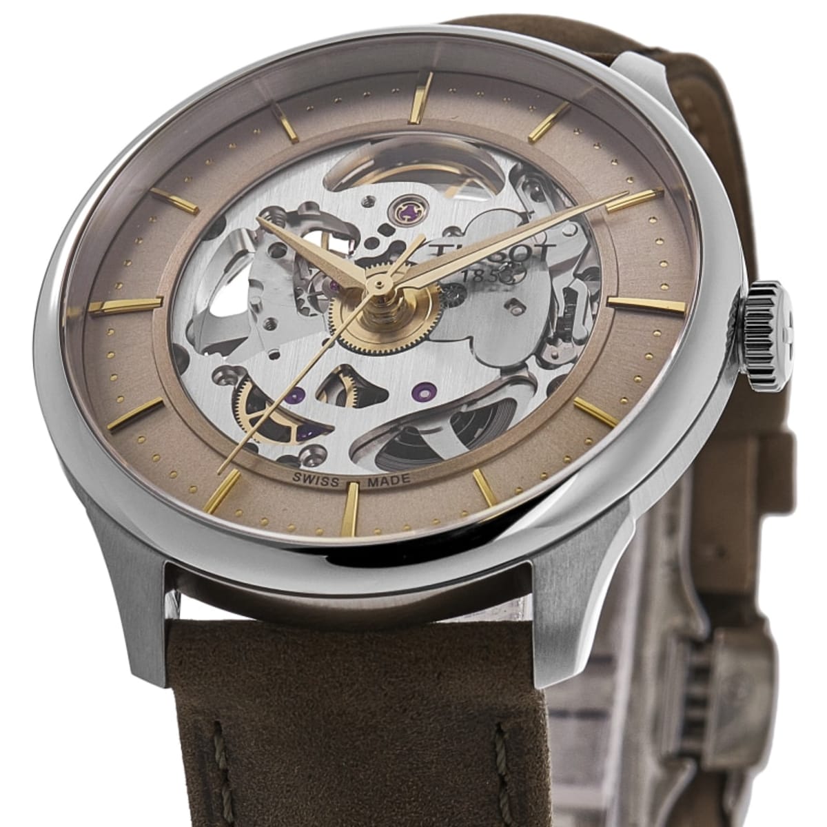 Tissot Chemin Des Tourelles Powermatic 80 T139.836.16.261.00 Stainless Steel 2