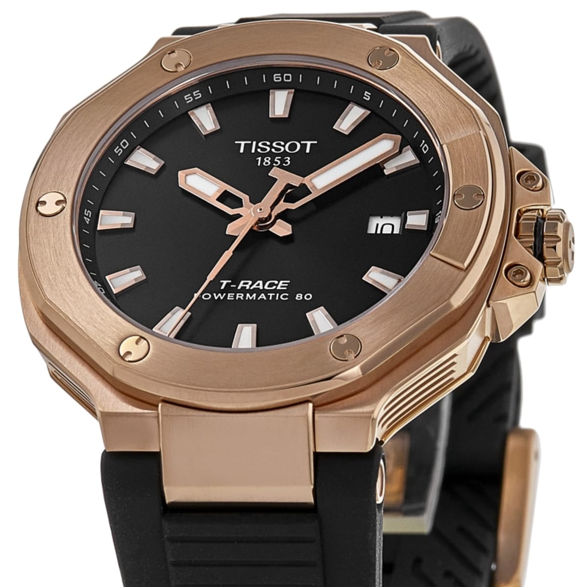 Tissot T-Race Powermatic 80 T141.807.37.051.00 Rose Gold Plated 2