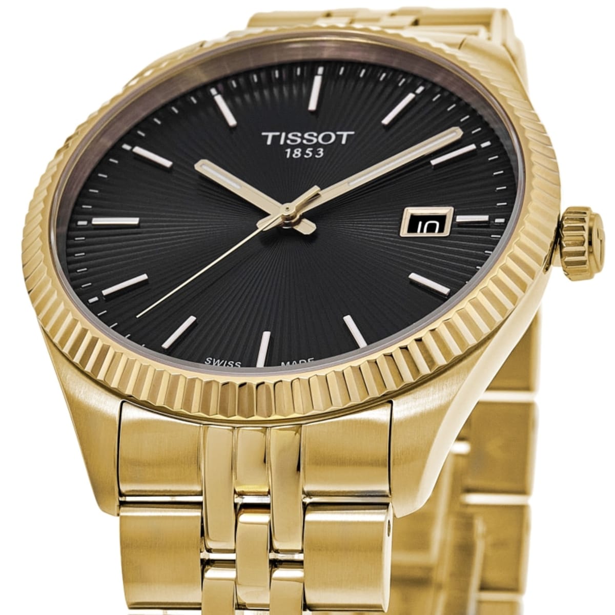 Tissot Ballade Quartz T156.410.33.051.00 Yellow Gold Plated 2
