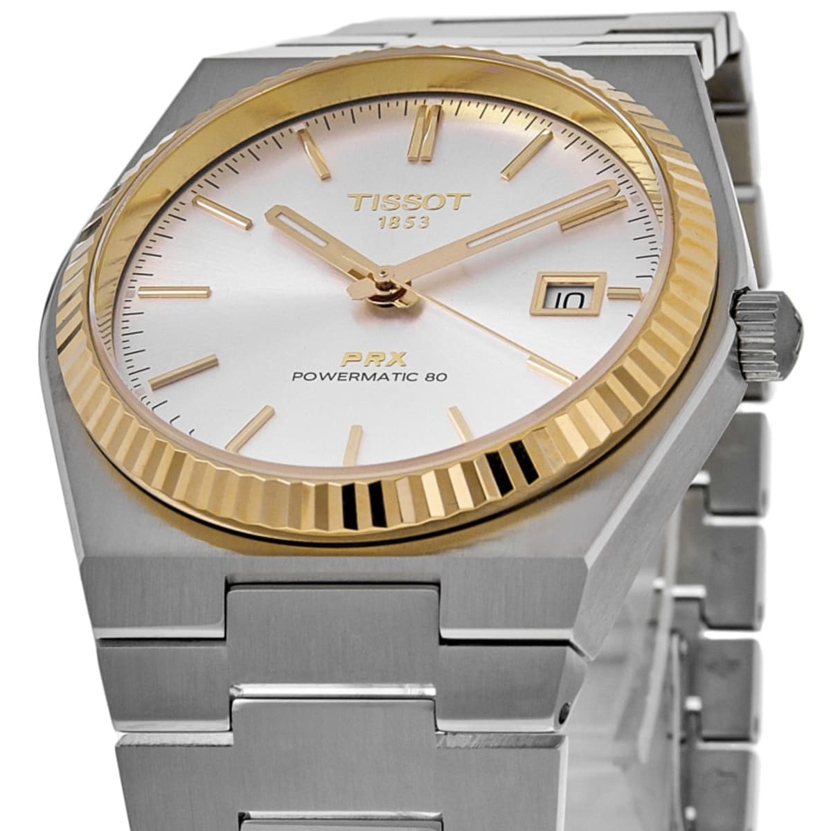 Tissot PRX Powermatic 80 T931.207.41.031.01 Yellow Gold & Stainless Steel 2