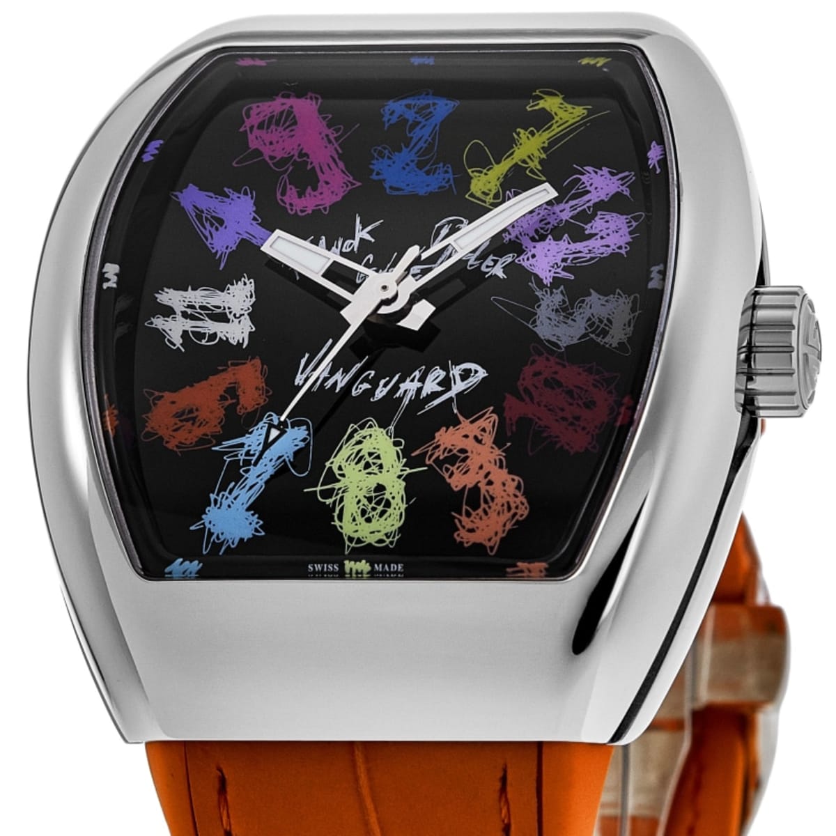 Franck Muller Vanguard Crazy Hours V 45 CH HN B Stainless Steel 2