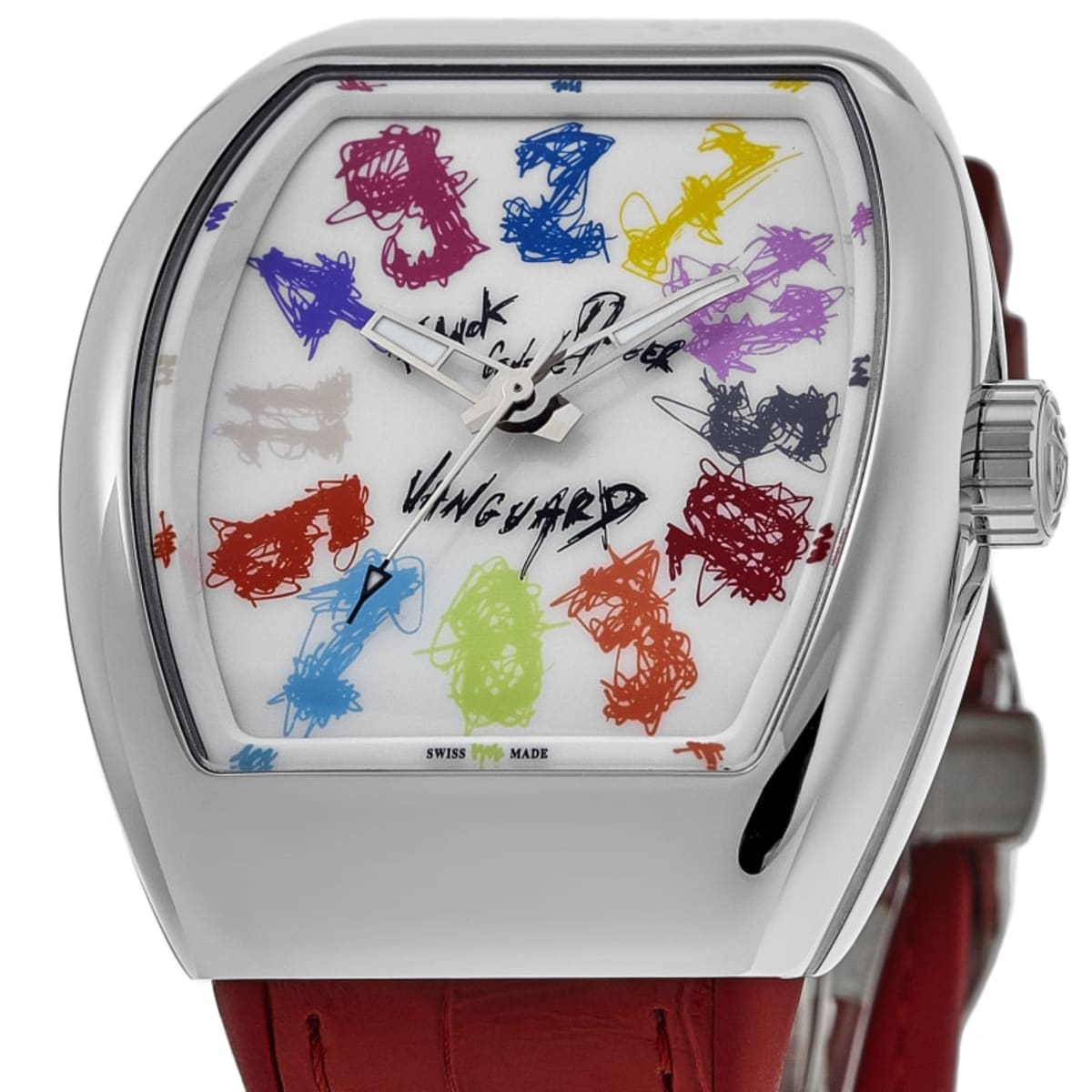 Franck Muller Vanguard Crazy Hours V 45 CH HN W Stainless Steel 2