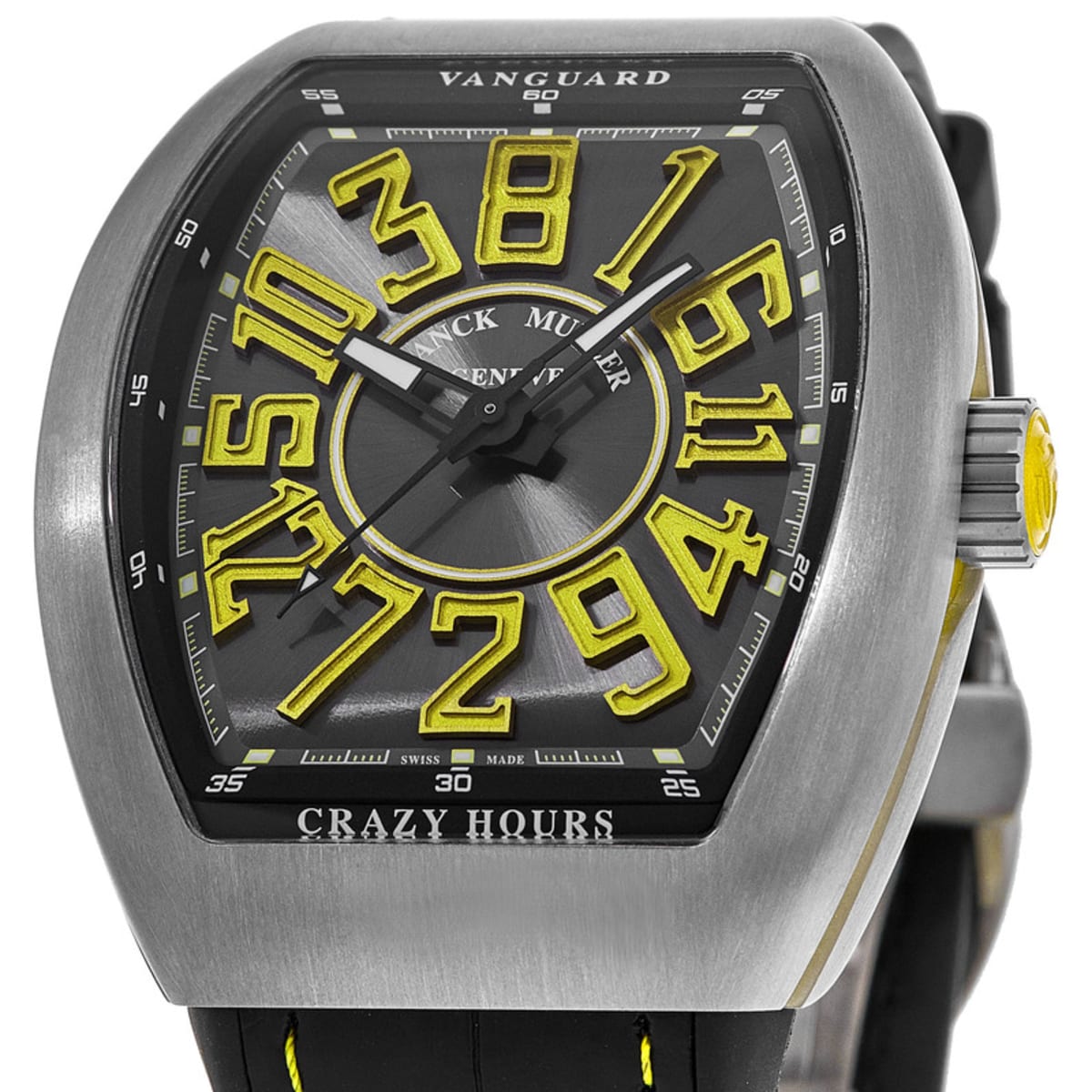 Franck Muller Vanguard Crazy Hours V 45 CH TT BR (JA) Titanium 2