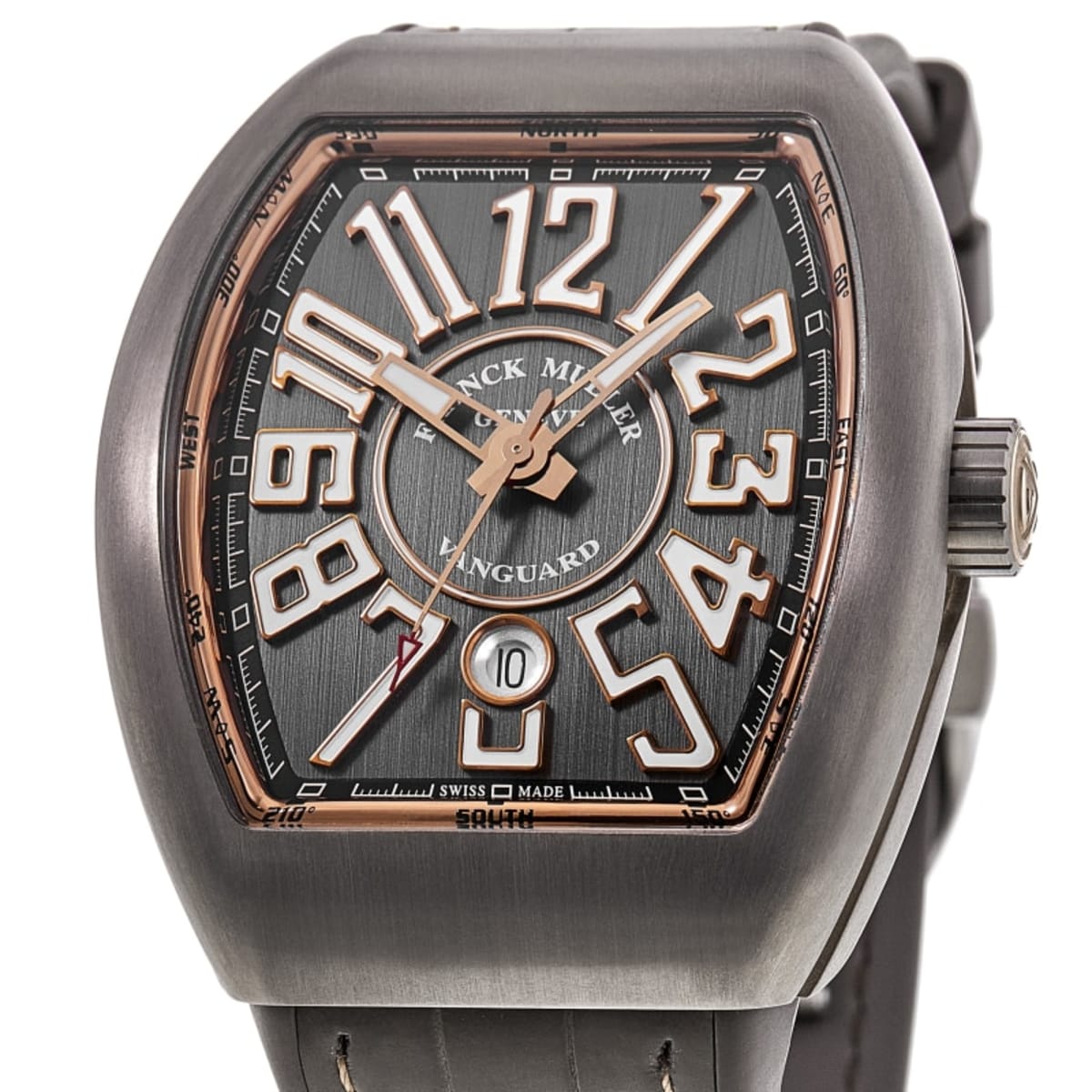 Franck Muller Vanguard V 45 SC DT BR (5N) Titanium 2