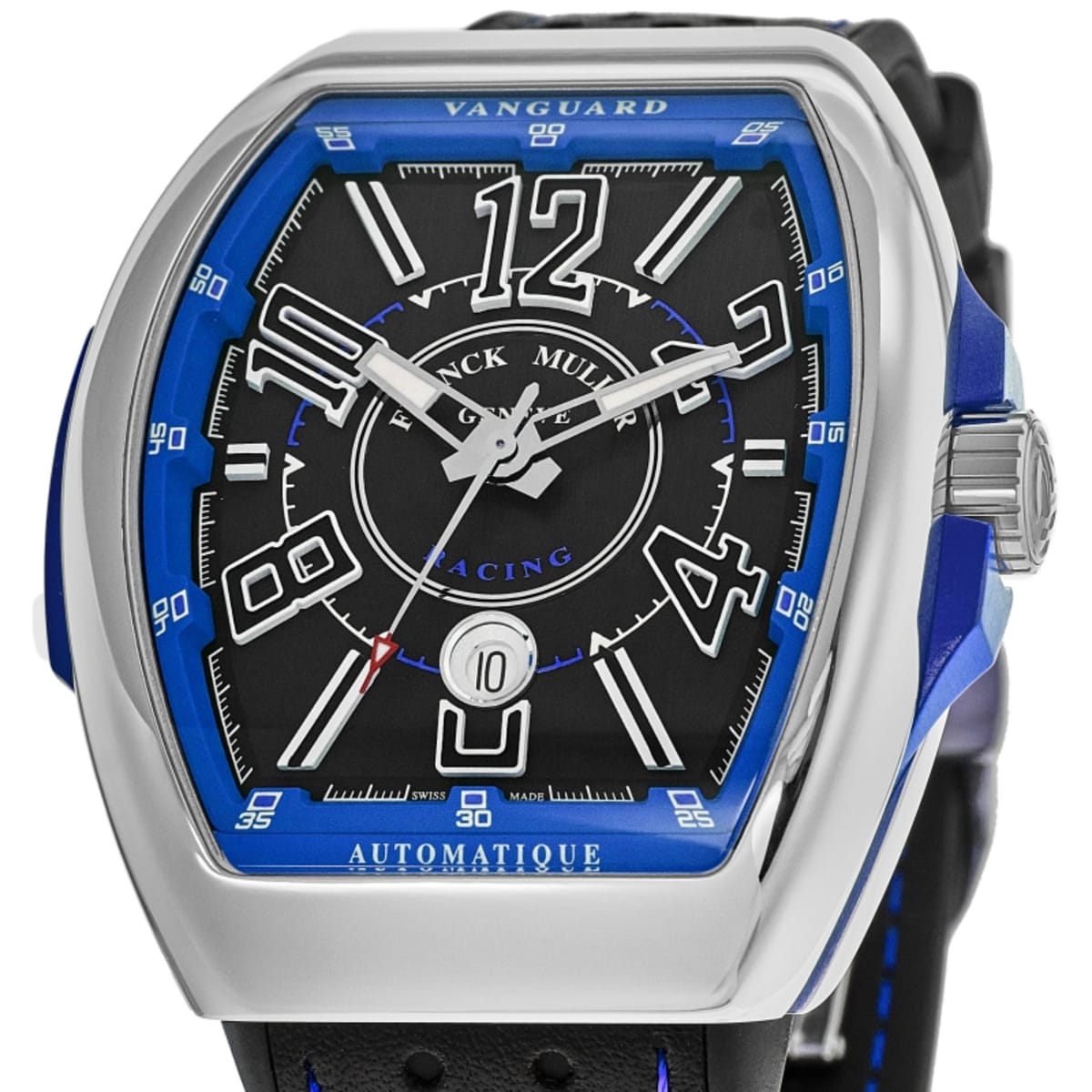 Franck Muller Vanguard Racing V 45 SC DT RCG AC BL Stainless Steel 2
