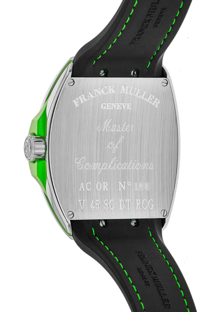 Franck Muller Vanguard Racing V 45 SC DT RCG (VR) AC Stainless Steel 2