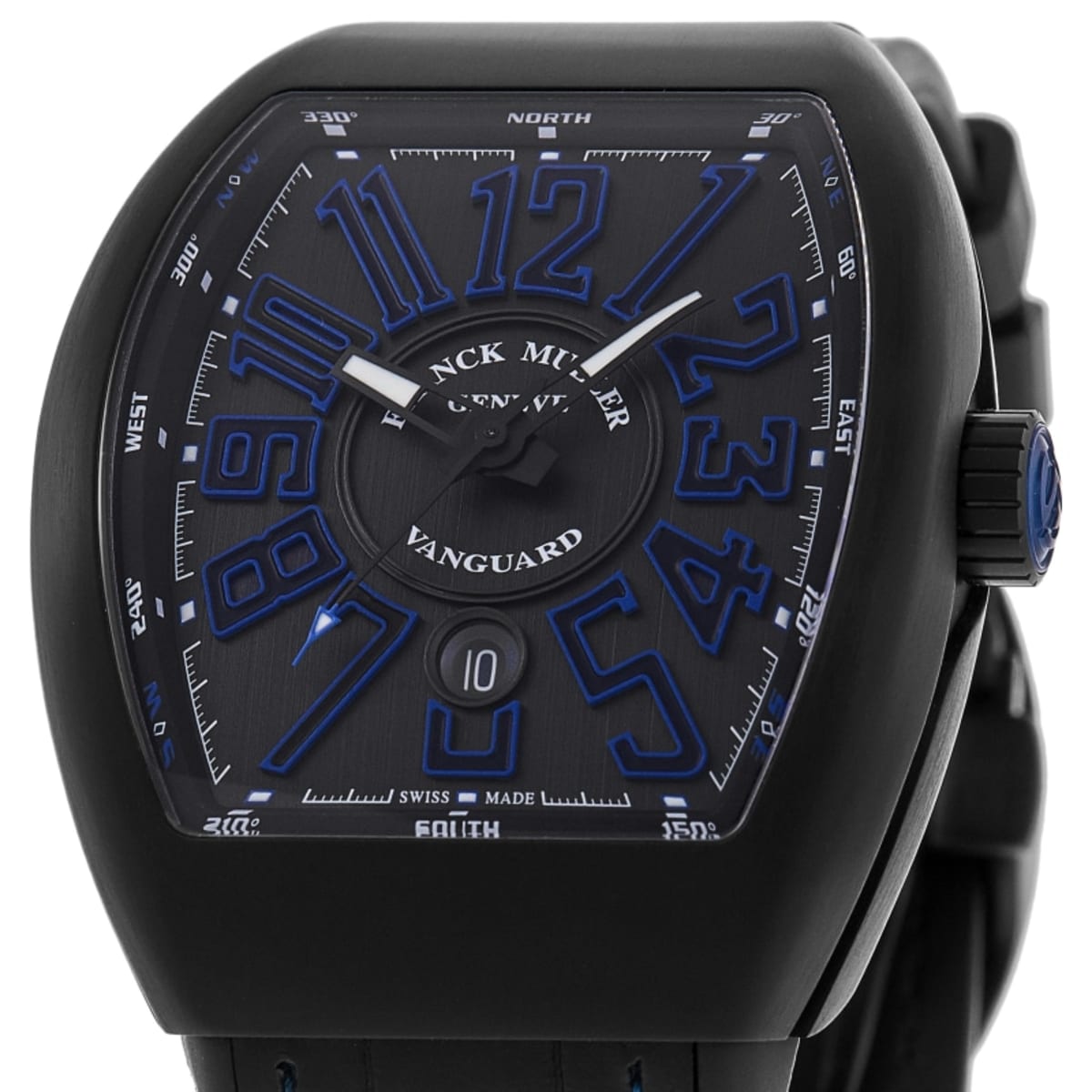 Franck Muller Vanguard Classical V 45 SC DT TT NR BR BL Titanium 2