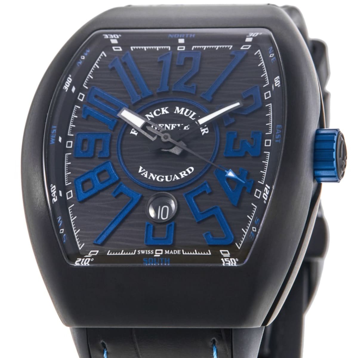 Franck Muller Vanguard Classical V 45 SC DT TT NR BR NR-BL Titanium 2