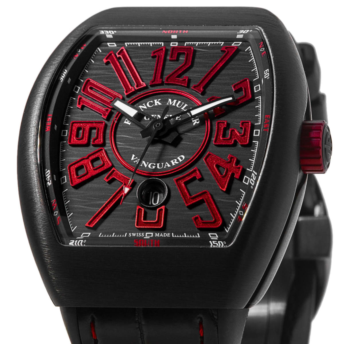 Franck Muller Vanguard V 45 SC DT TT NR BR NR-RED Titanium 2