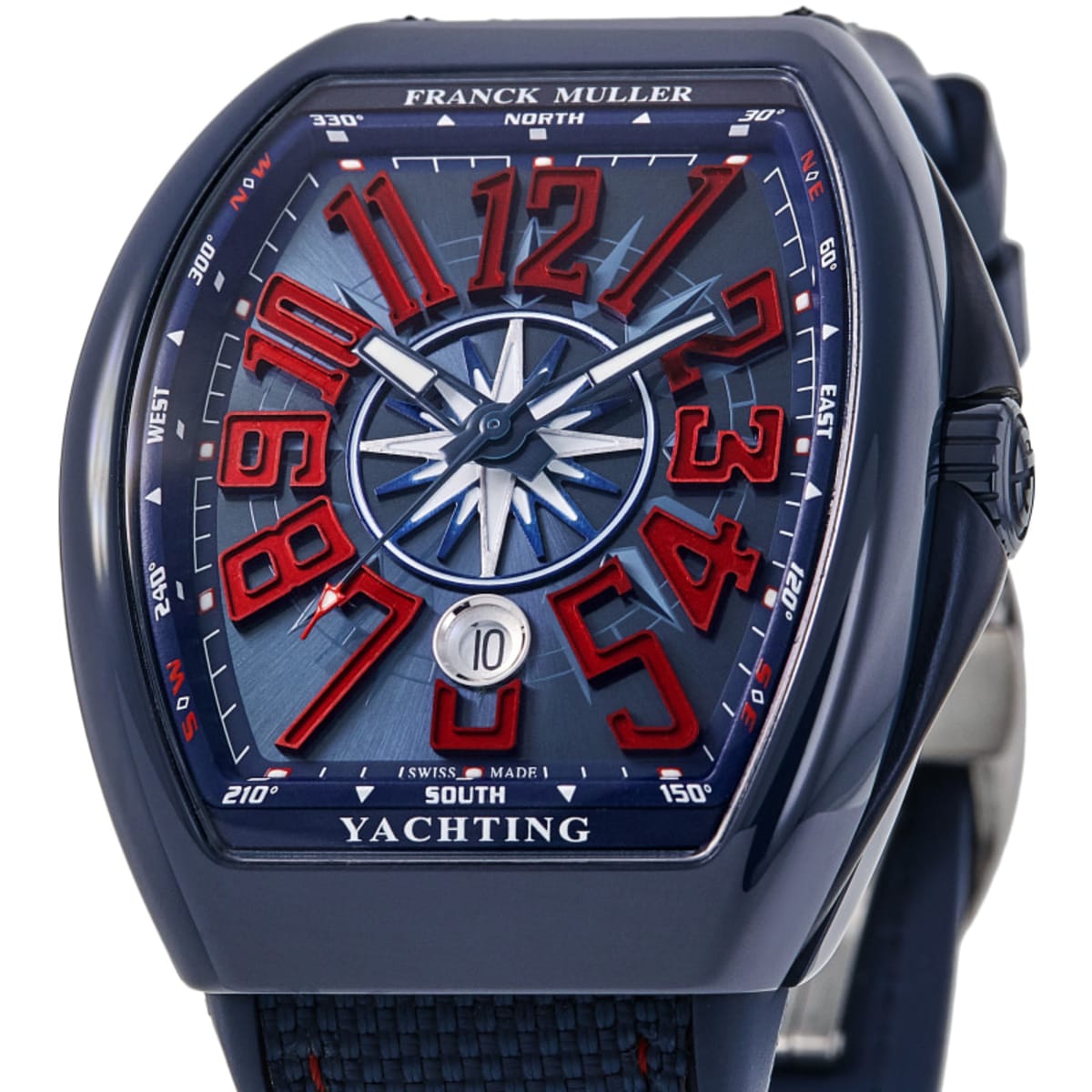 Franck Muller Vanguard Yachting V 45 SC DT YACHT CR BL MC (BL) CR Ceramic 2
