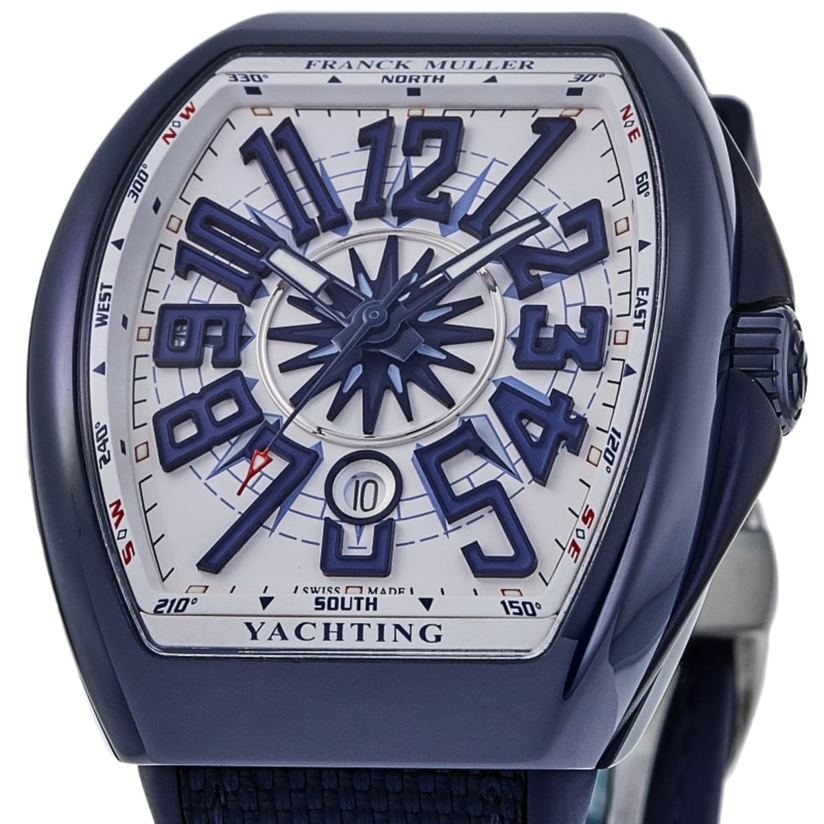 Franck Muller Vanguard Yachting V45SCYACHCRBLMCBLW Ceramic 2