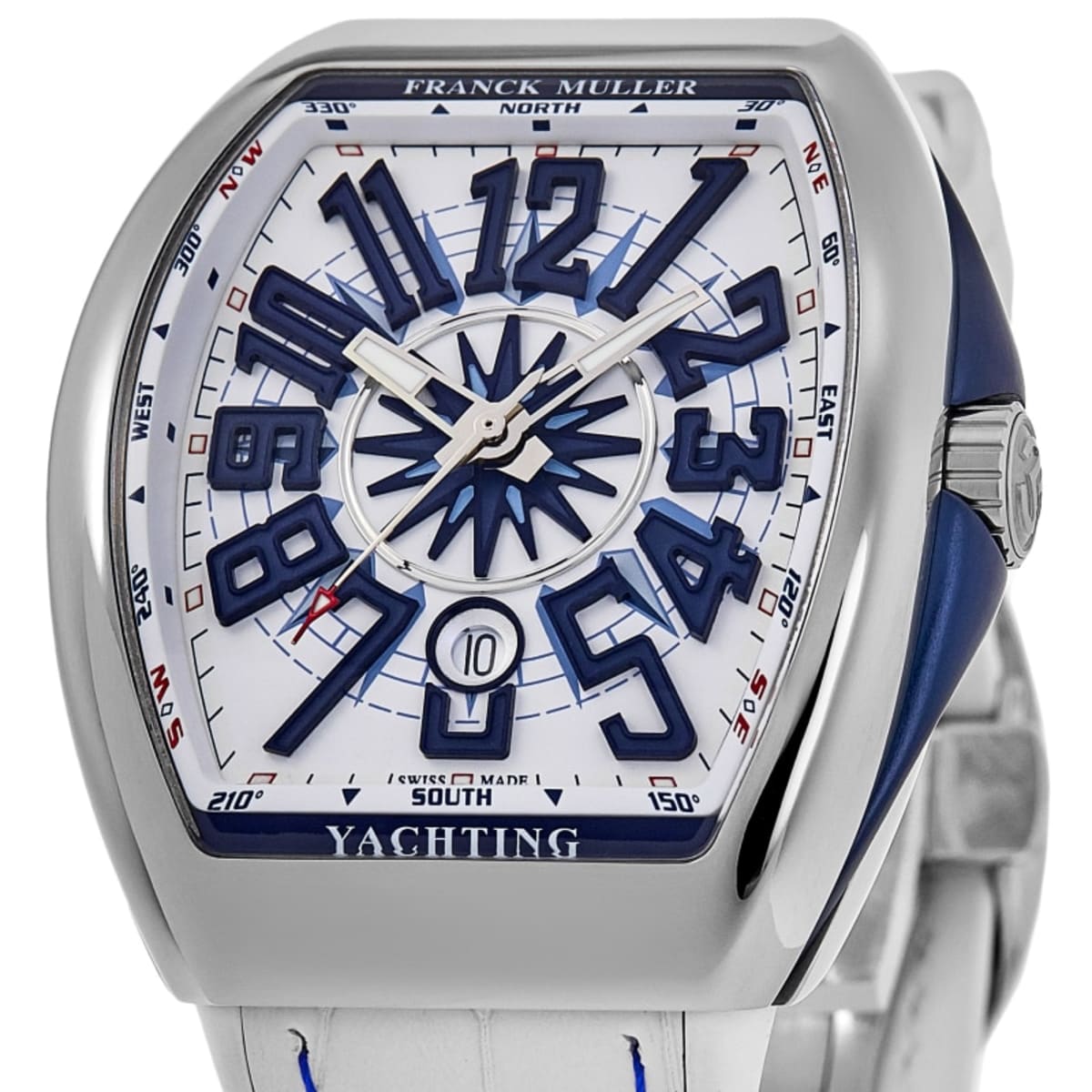 Franck Muller Vanguard Yachting V45SCYACHTACWH Stainless Steel 2
