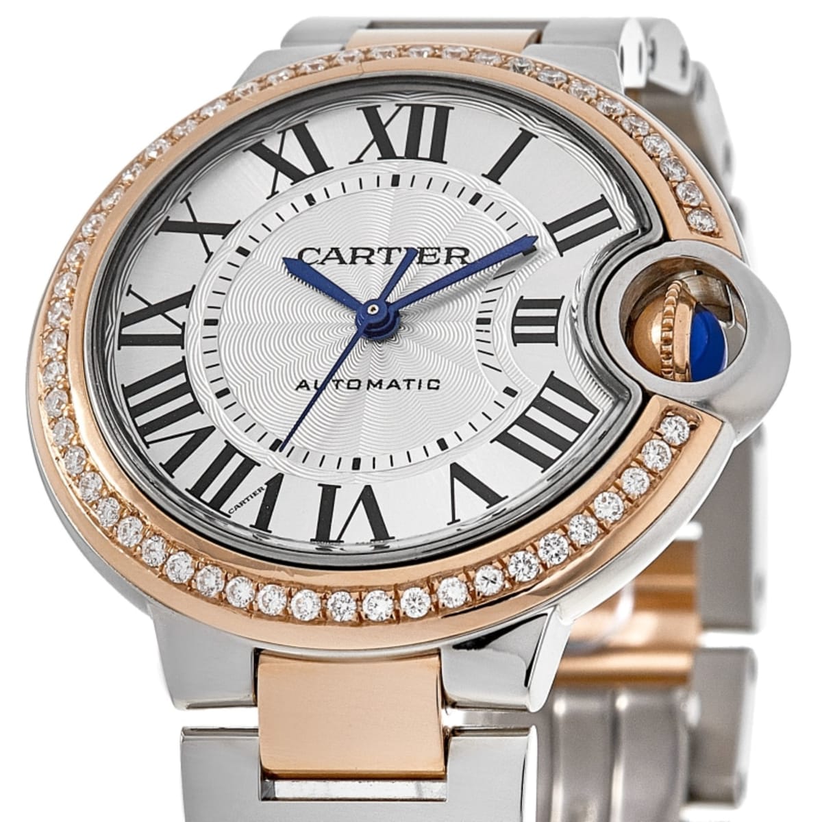 Cartier Ballon Bleu 33mm W2BB0032-CD Rose Gold & Stainless Steel 2