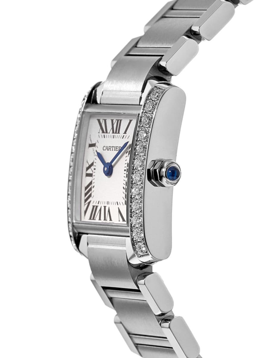 Cartier Tank Francaise W4TA0008 Stainless Steel 2