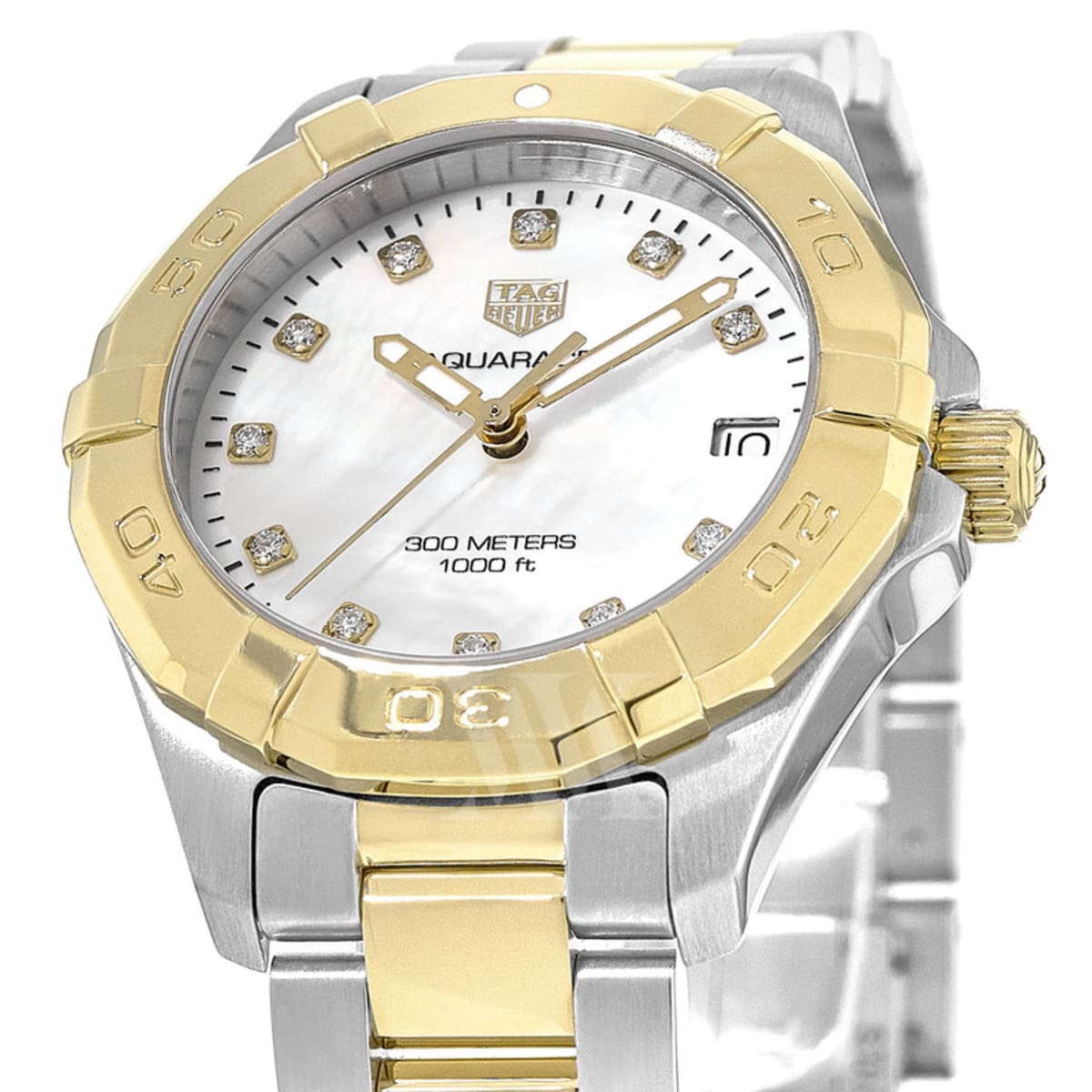 Tag Heuer Aquaracer Lady 300M 32MM WBD1322.BB0320 Yellow Gold Plated 2