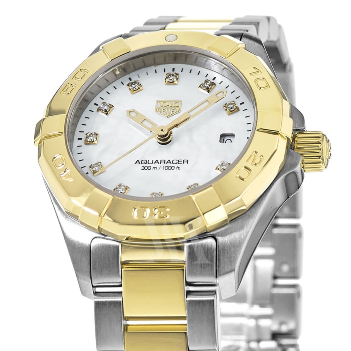 Tag Heuer Aquaracer Lady 300M 27MM WBD1422.BB0321 Yellow Gold Plated 2