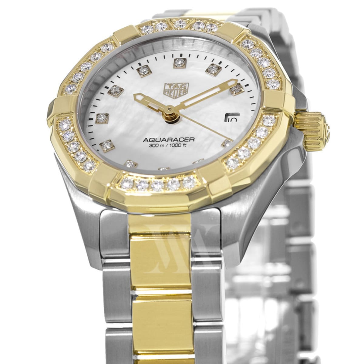 Tag Heuer Aquaracer Lady 300M 27MM WBD1423.BB0321 Yellow Gold Plated 2
