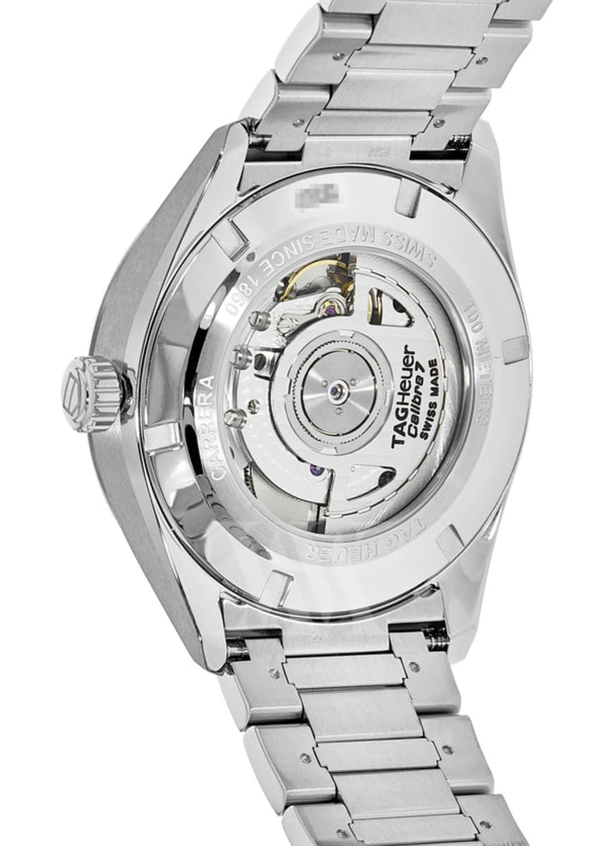 Tag Heuer Carrera Calibre 7 Twin Time WBN201A.BA0640 Stainless Steel 2