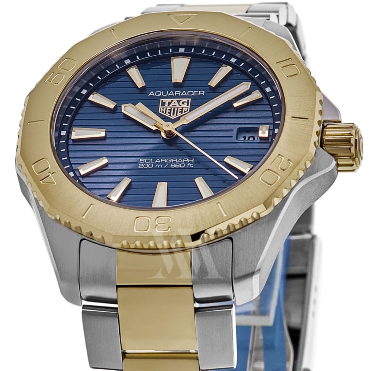 Tag Heuer Aquaracer Solargraph WBP1120.BB0002 Yellow Gold Plated 2
