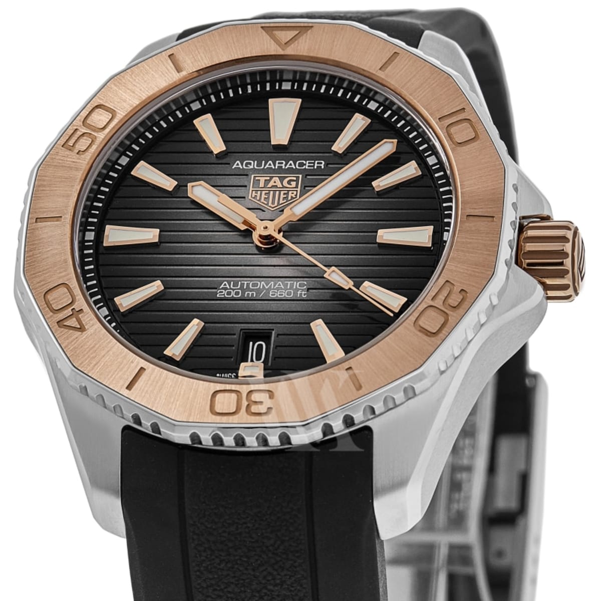Tag Heuer Aquaracer Professional 200 WBP2151.FT6199 Rose Gold & Stainless Steel 2