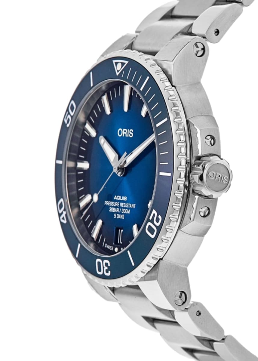 Oris Aquis Date 01 400 7763 4135-07 8 24 09PEB Stainless Steel 3