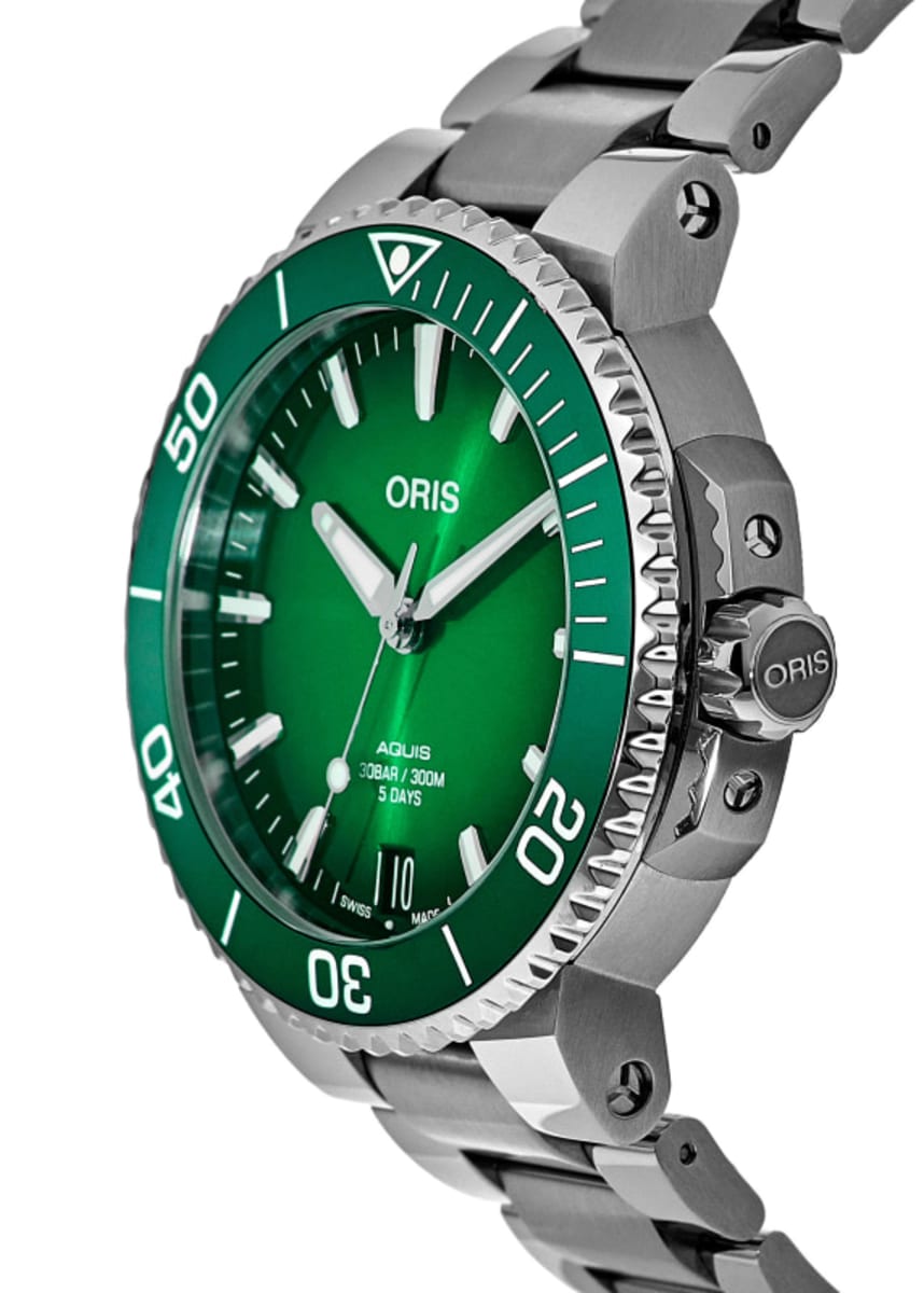 Oris Aquis Date 01 400 7769 4157-07 8 22 09PEB Stainless Steel 3