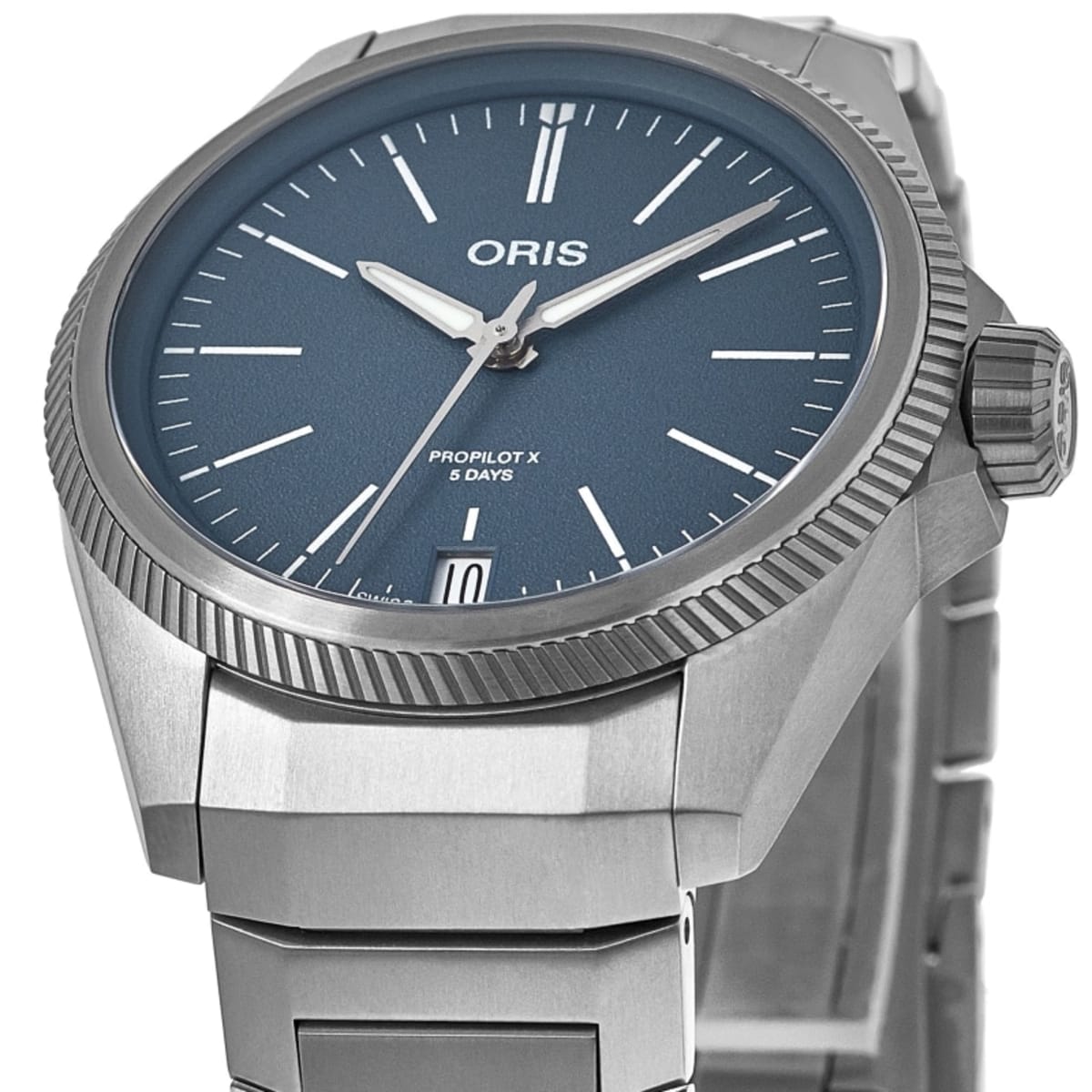 Oris ProPilot X Calibre 400 01 400 7778 7155-07 7 20 01TLC Titanium 3