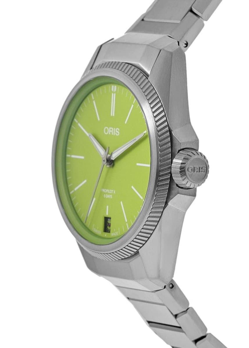 Oris ProPilot X Kermit 01 400 7778 7157-SET Titanium 3
