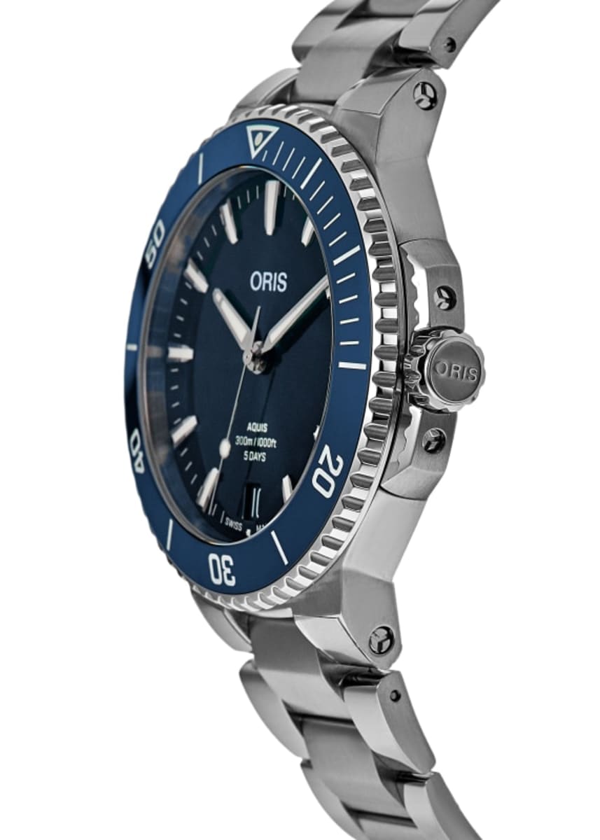 Oris Aquis Date 01 400 7790 4135-07 8 23 02PEB Stainless Steel 3