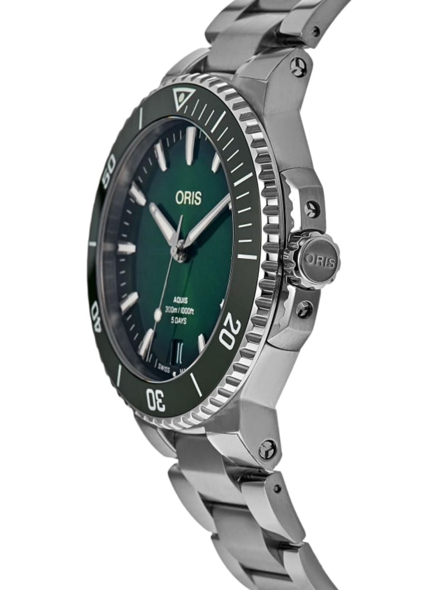 Oris Aquis Date 01 400 7790 4157-07 8 23 02PEB Stainless Steel 3