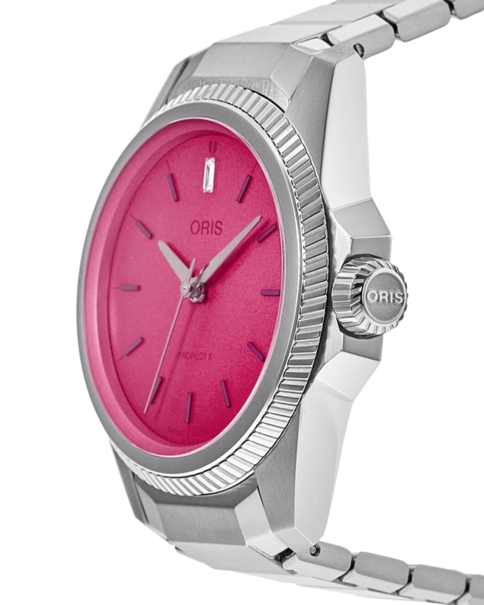 Oris ProPilot X Miss Piggy 01 531 7796 4158-07 8 17 05LC Stainless Steel 3