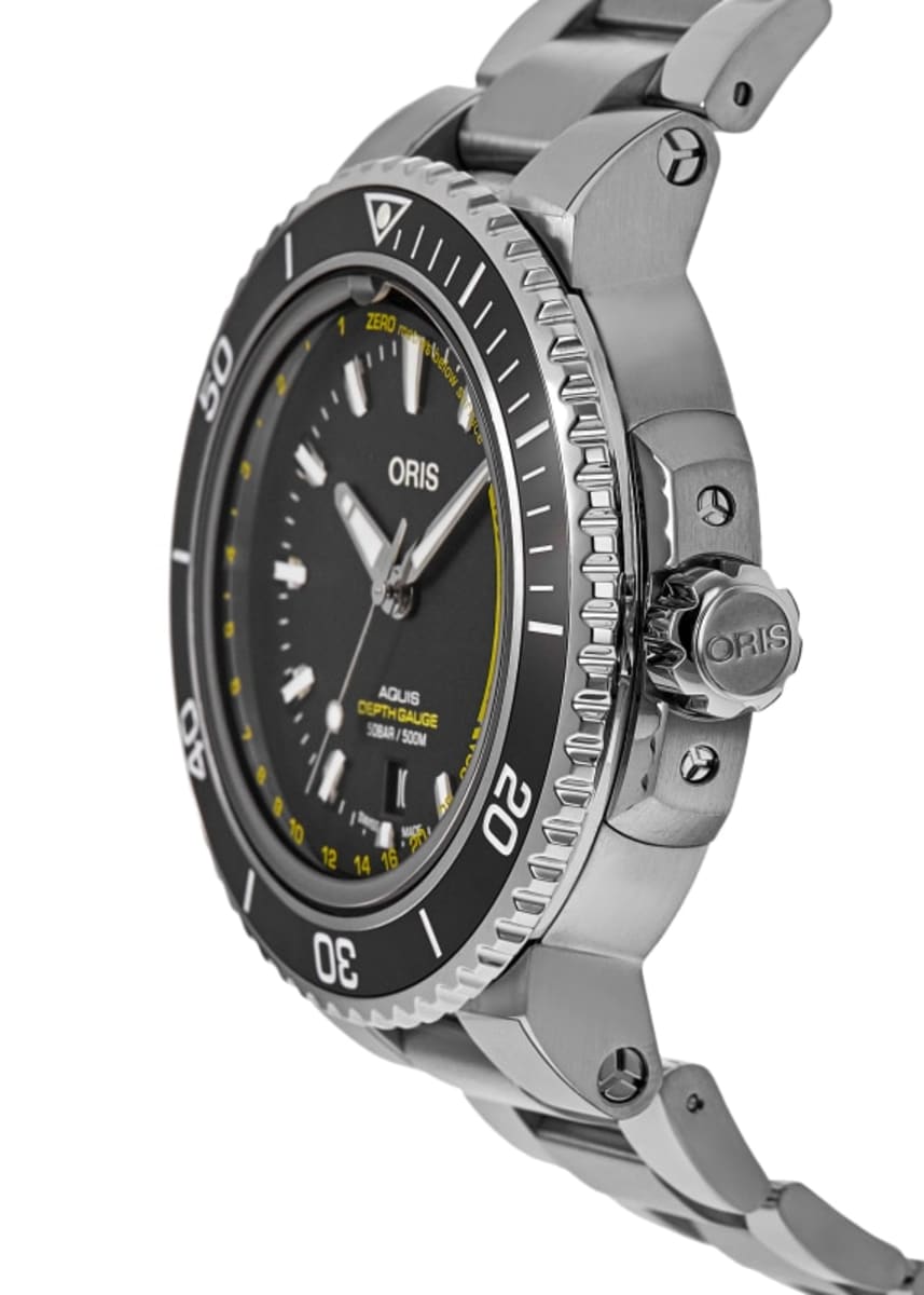 Oris Aquis Depth Gauge 01 733 7755 4154-Set MB Stainless Steel 3