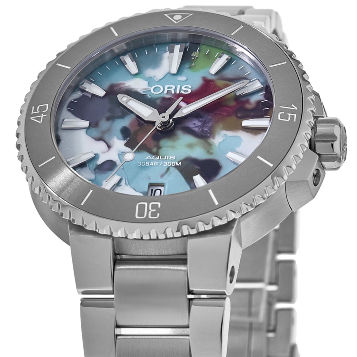 Oris Aquis Date 01 733 7770 4150-SET Stainless Steel 3