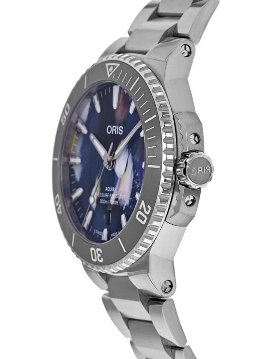 Oris Aquis Date 01 733 7787 4150-07 8 22 04PEB Stainless Steel 3