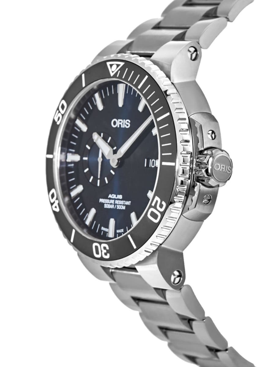 Oris Aquis Small Second, Date 01 743 7733 4135-07 8 24 05PEB Stainless Steel 3