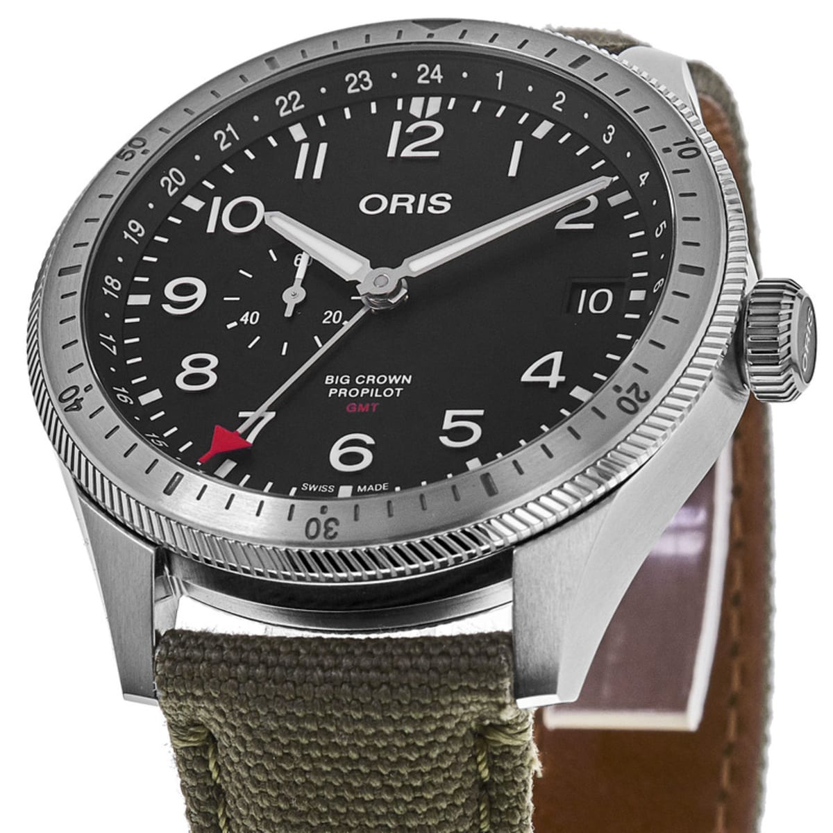 Oris Big Crown ProPilot Timer GMT 01 748 7756 4064-07 3 22 02LC Stainless Steel 3