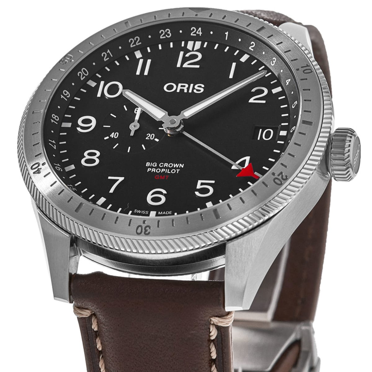 Oris Big Crown ProPilot Timer GMT 01 748 7756 4064-07 5 22 07LC Stainless Steel 3