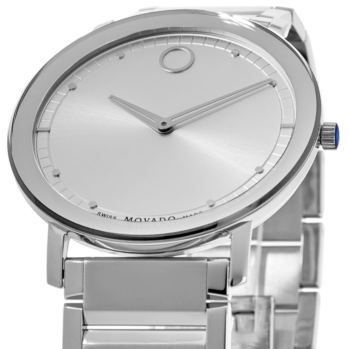 Movado Sapphire 0607407 Stainless Steel 3