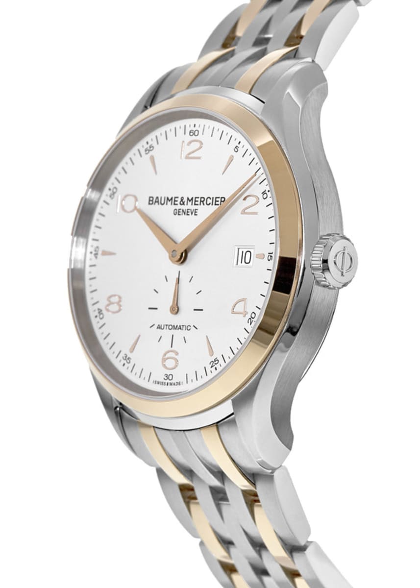 Baume & Mercier Clifton Automatic 41mm 10140 Rose Gold & Stainless Steel 3