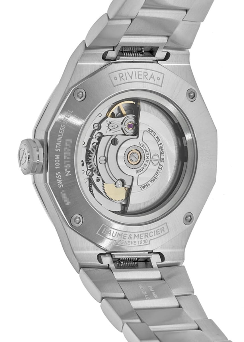 Baume & Mercier Riviera 10621 Stainless Steel 3