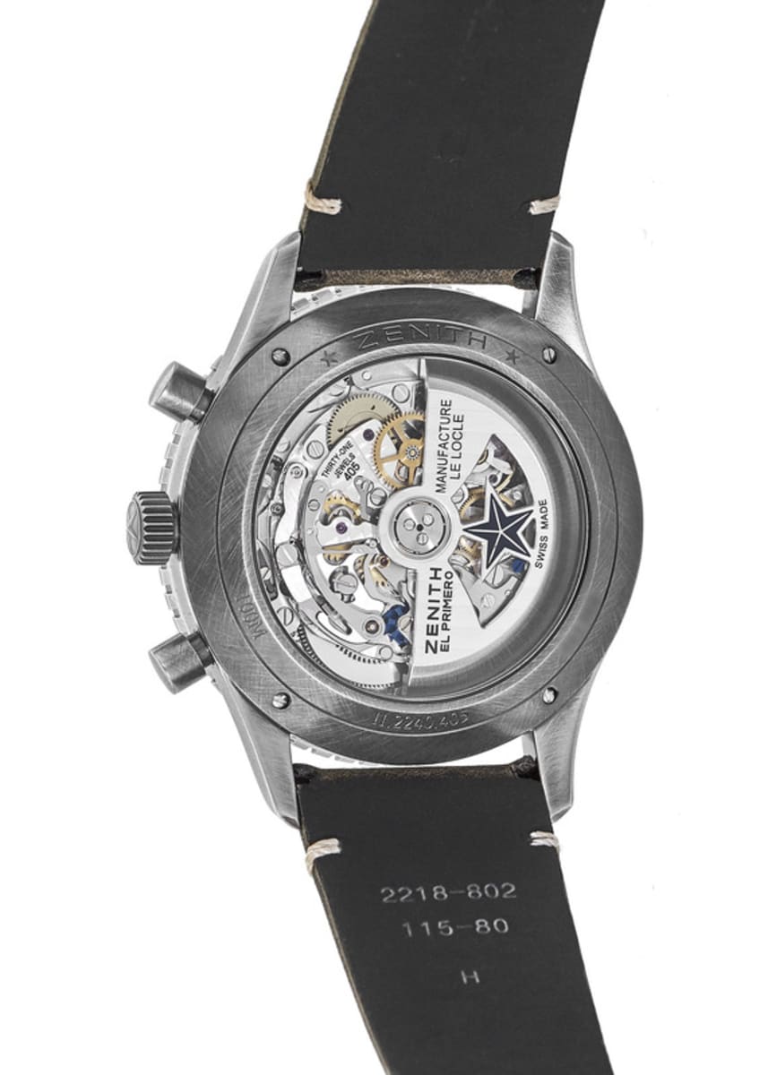 Zenith Pilot Cronometro Tipo CP-2 Flyback 11.2240.405/21.C773 Stainless Steel 3