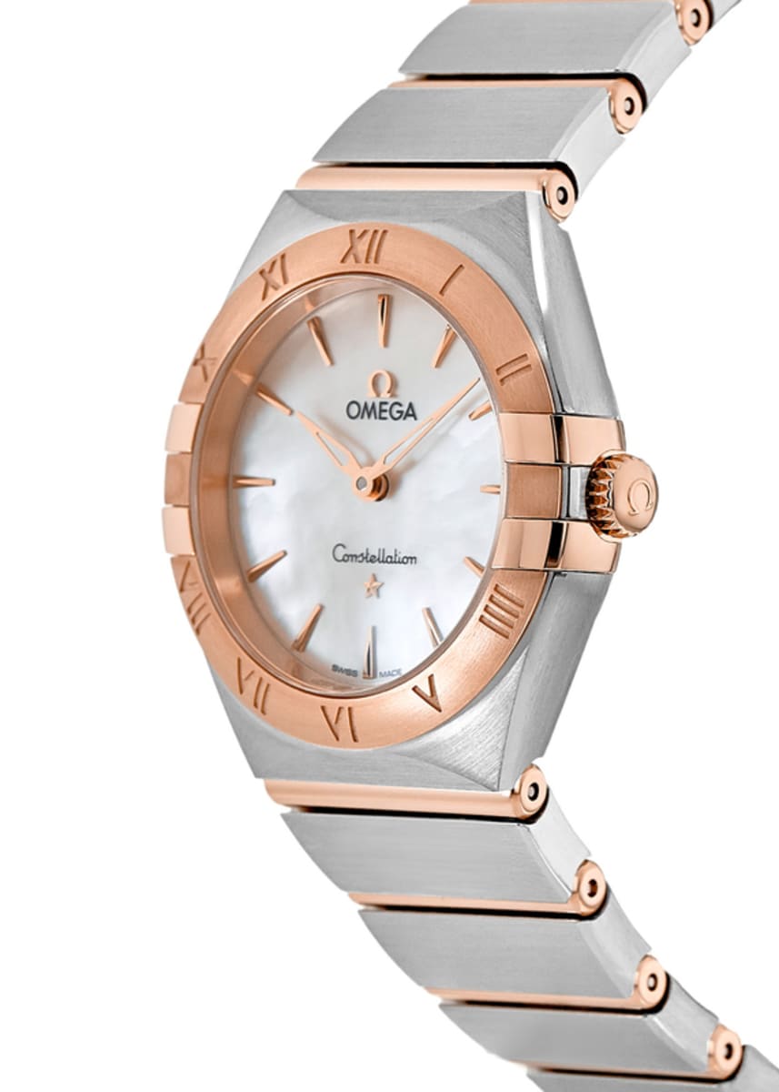 Omega Constellation Manhattan Quartz 28mm 131.20.28.60.05.001 Rose Gold & Stainless Steel 3