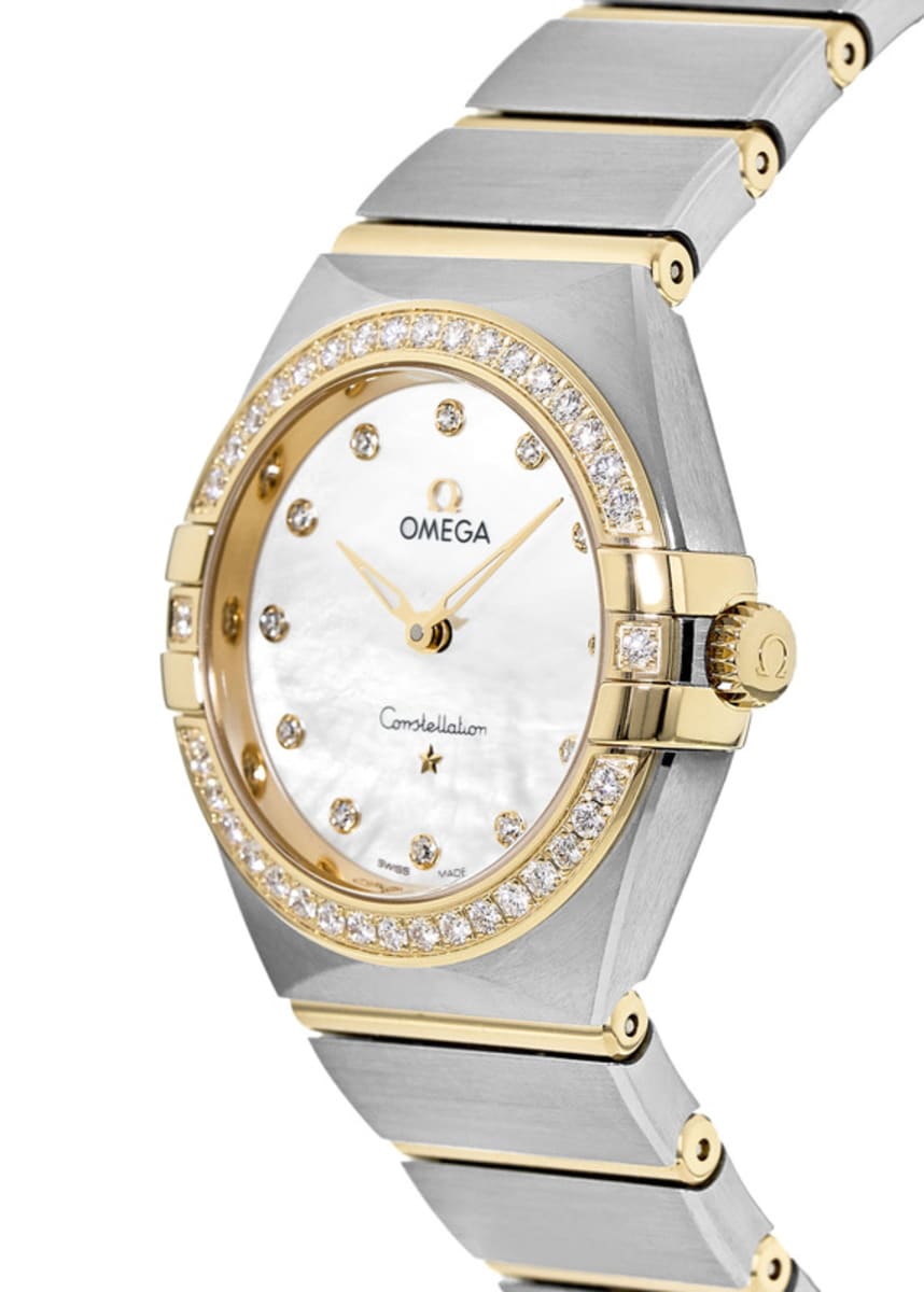 Omega Constellation Manhattan  131.25.28.60.55.002 Yellow Gold & Stainless Steel 3