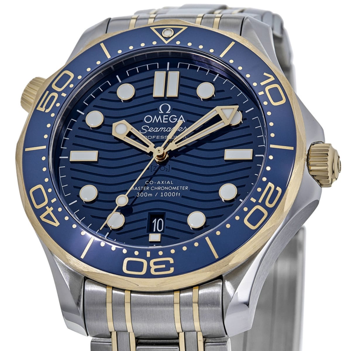 Omega Seamaster Diver 300M 210.20.42.20.03.001 Gold & Stainless Steel 3
