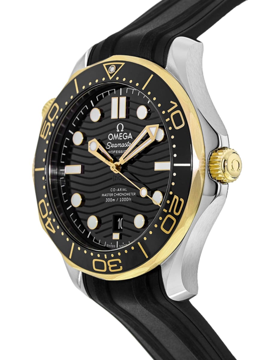 Omega Seamaster Diver 300M 210.22.42.20.01.001 Yellow Gold & Stainless Steel 3